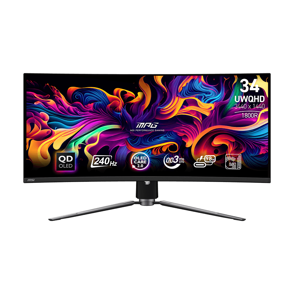 MSI MPG 341CQPX QD-OLED Monitor
