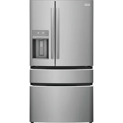 GE Profile ENERGY STAR 23.3 Cu. Ft. Smart Counter-Depth Fingerprint Resistant 4-Door French-Door Ref