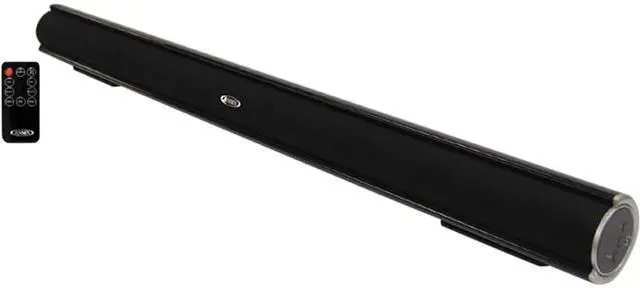 Jensen Wall Mountable 2.0 Channel Bluetooth Soundbar Speaker