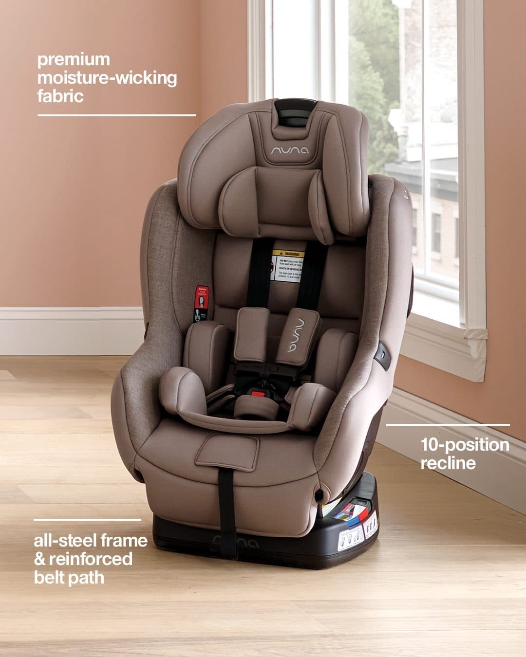 Nuna RAVA Next Convertible Car Seat