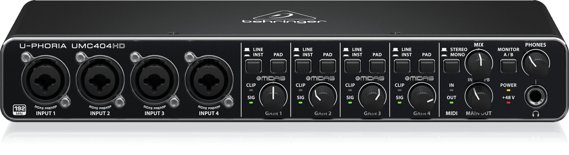 Behringer U-PHORIA UMC404HD