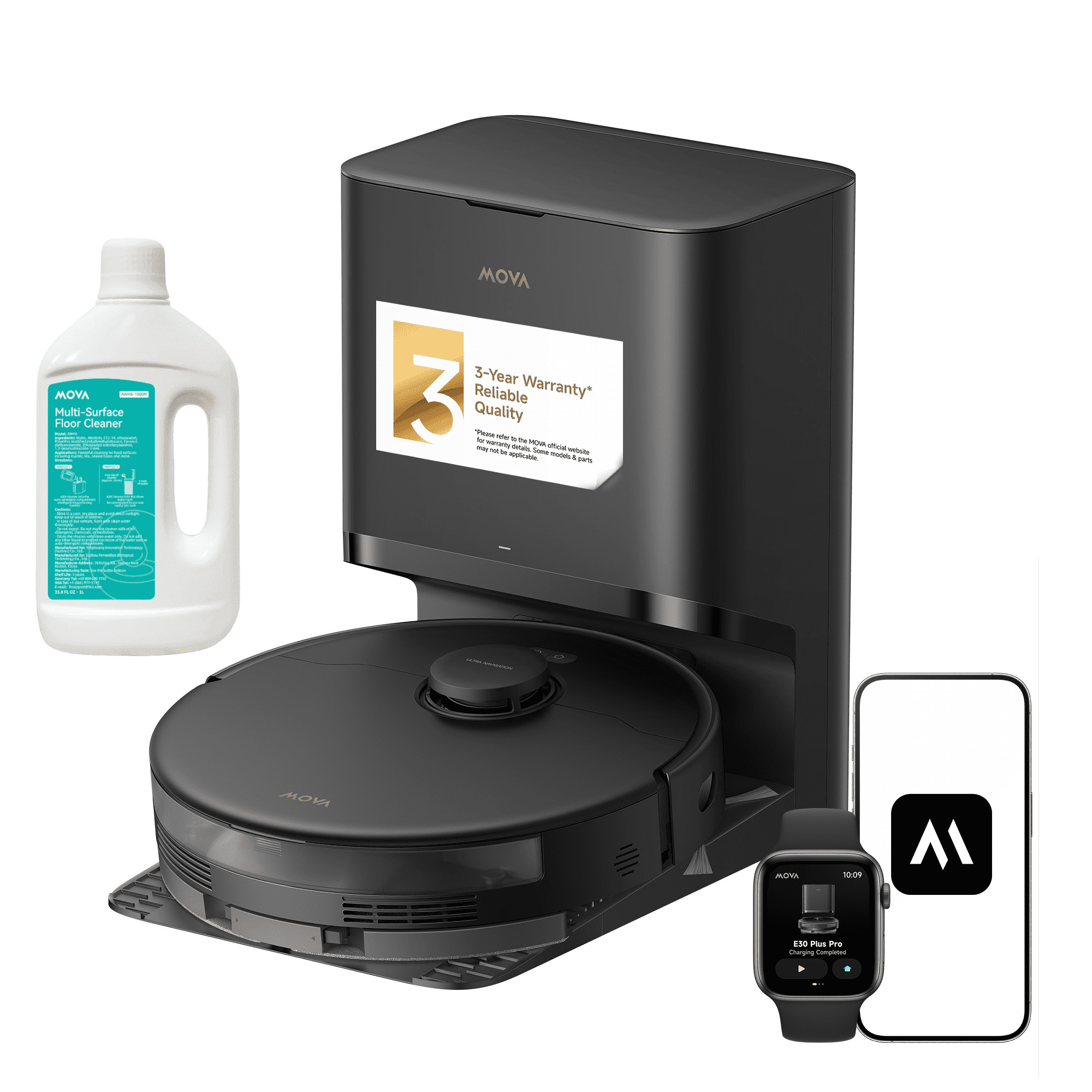 MOVA E30 Pro Robot Vacuum and Mop