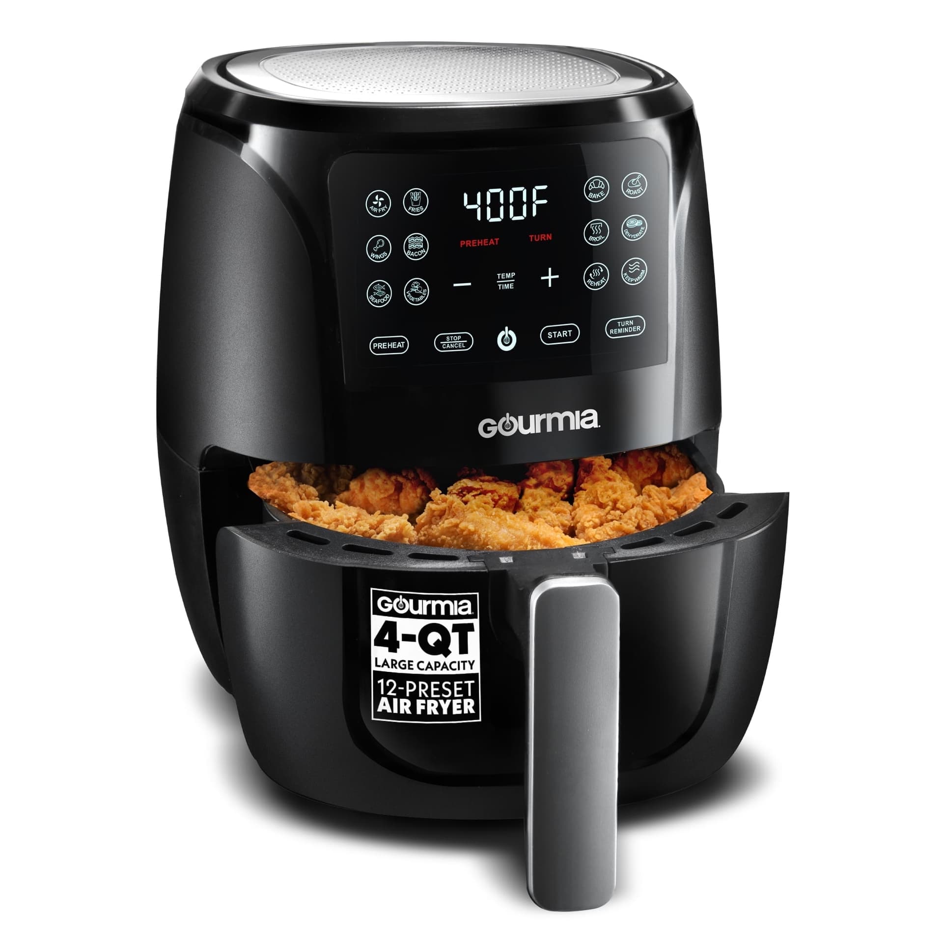 Gourmia 4 Qt Digital Air Fryer with Guided Cooking gaf486