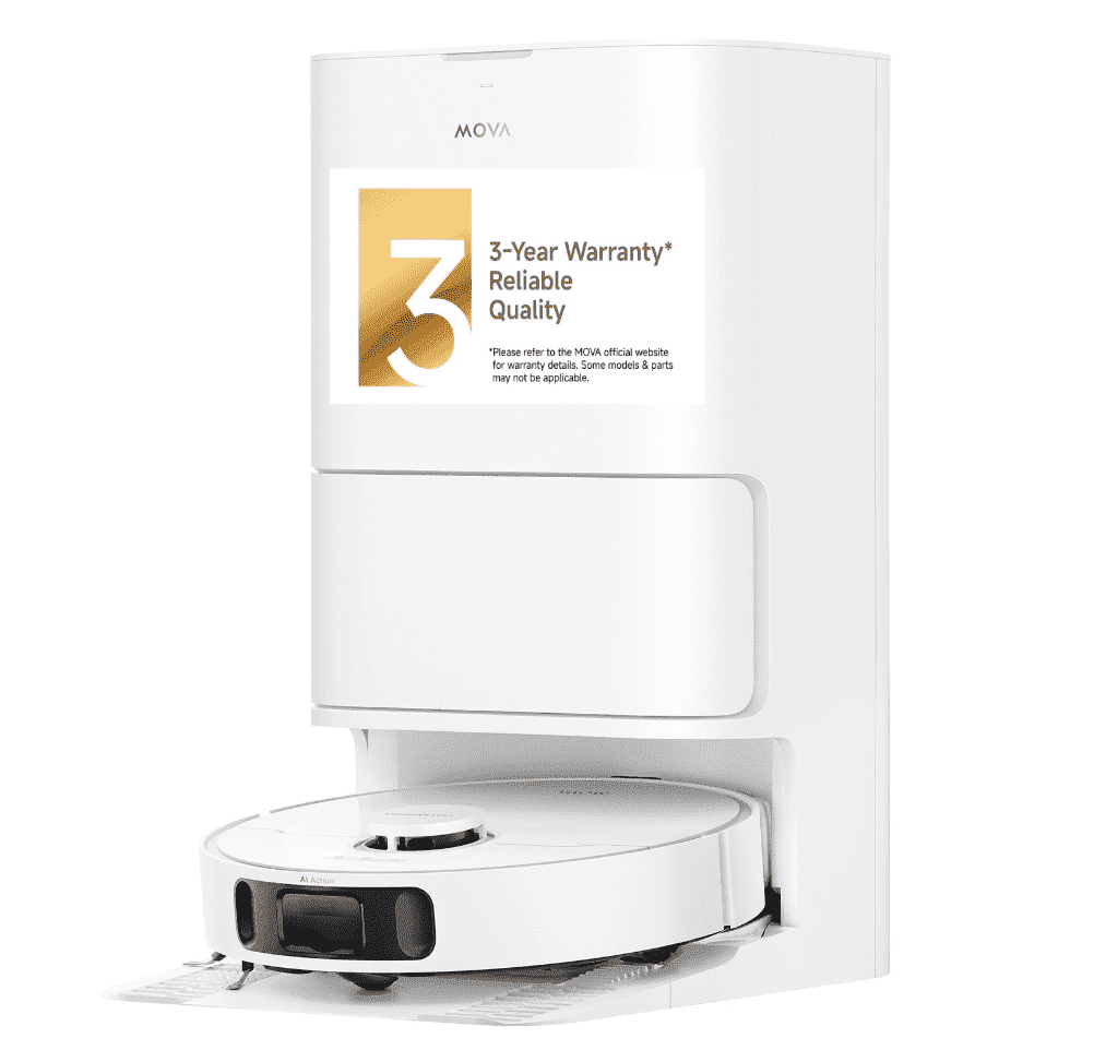 MOVA E40 Ultra Auto-Empty Robot Vacuum and Mop
