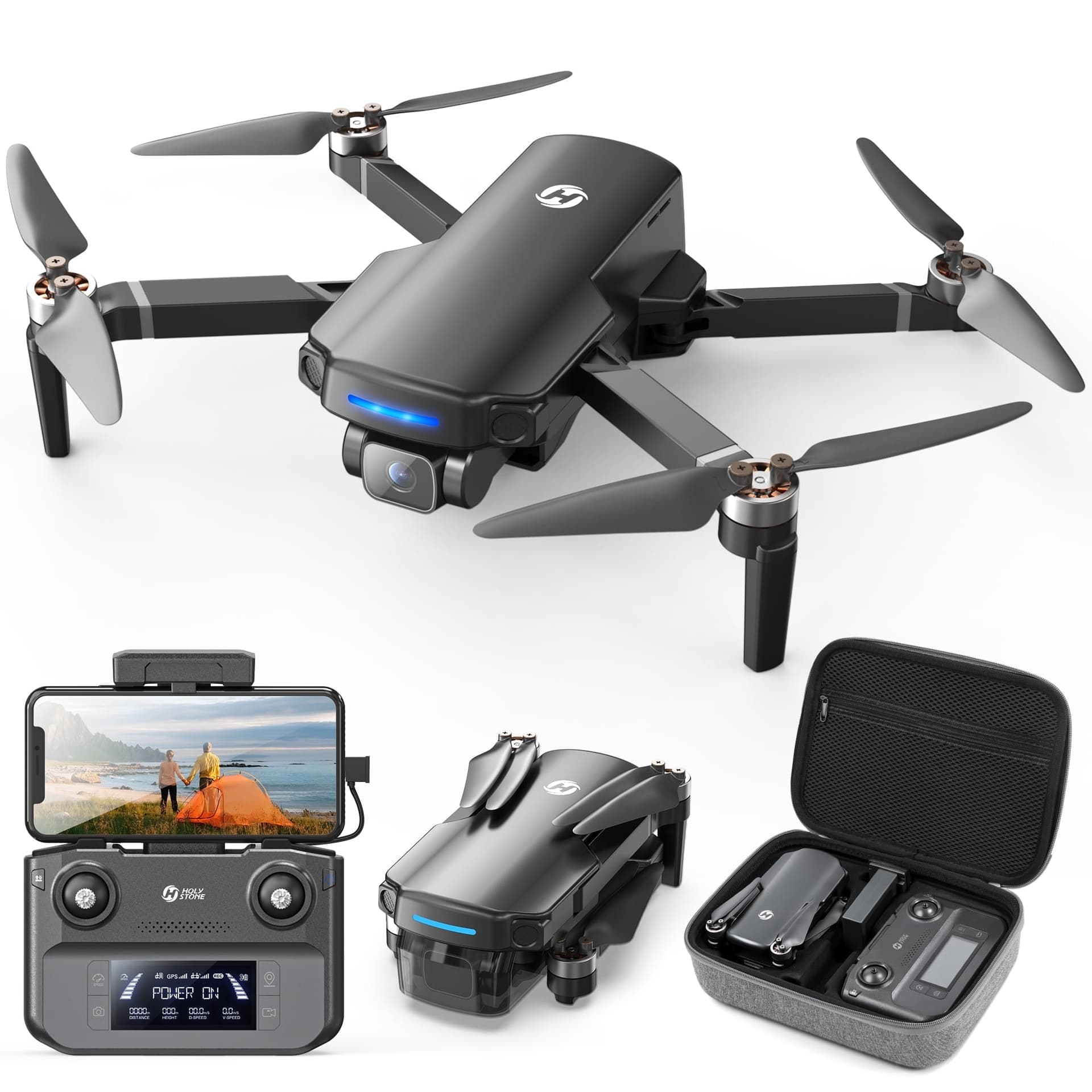 Holy Stone Hs360s GPS Drone with 4K UHD Camera for Adults
