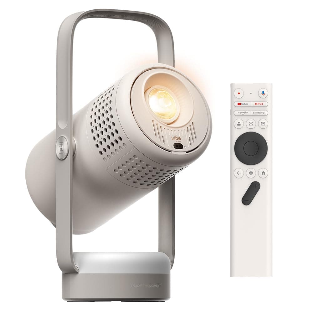 Xgimi Vibe One 1080P Smart Portable Projector Google TV with Licensed Netflix