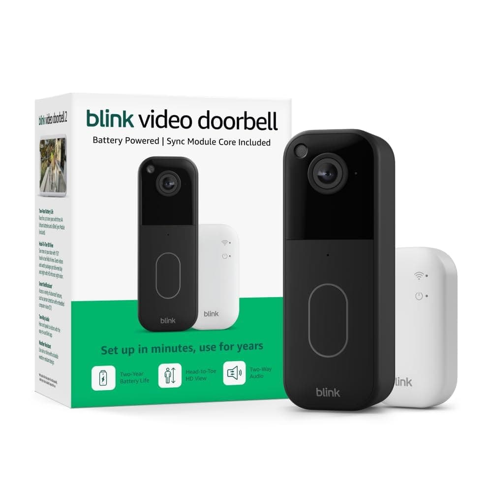 Blink Video Doorbell with Sync Module 2