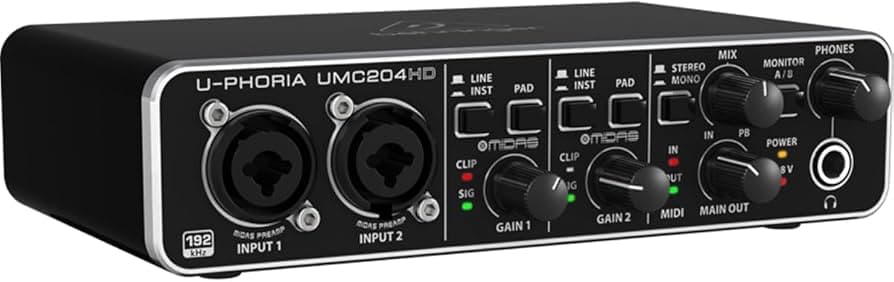 Behringer U-PHORIA UMC204HD
