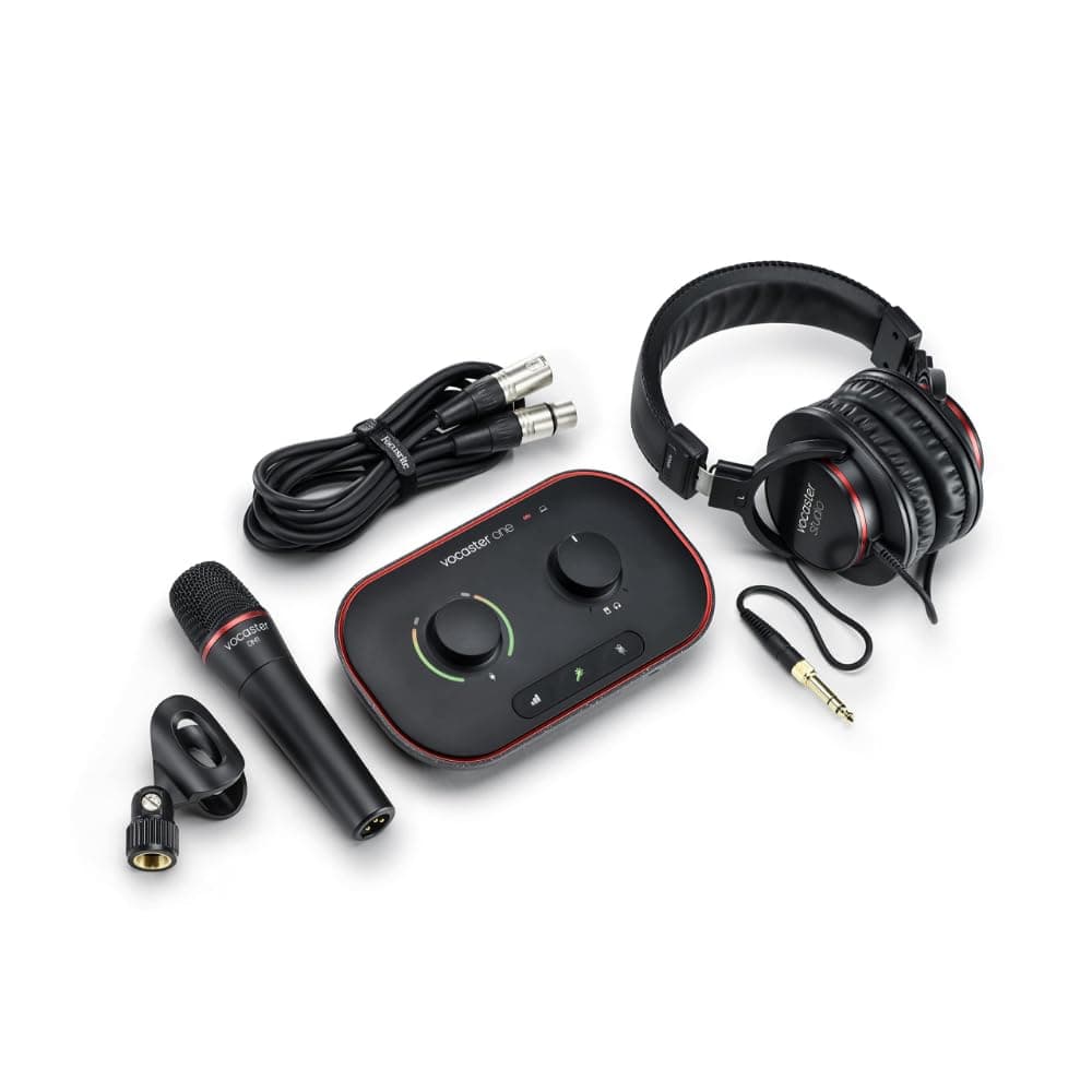 Focusrite Vocaster One Podcast Interface