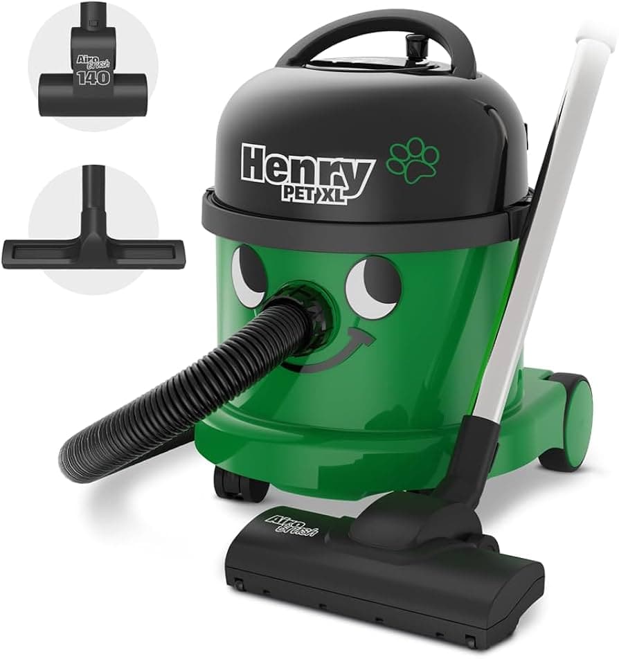 George Henry Pet Bagged Cylinder Vacuum Cleaner