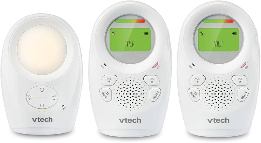 VTech DM1211 Digital Audio Baby Monitor with Enhanced Range