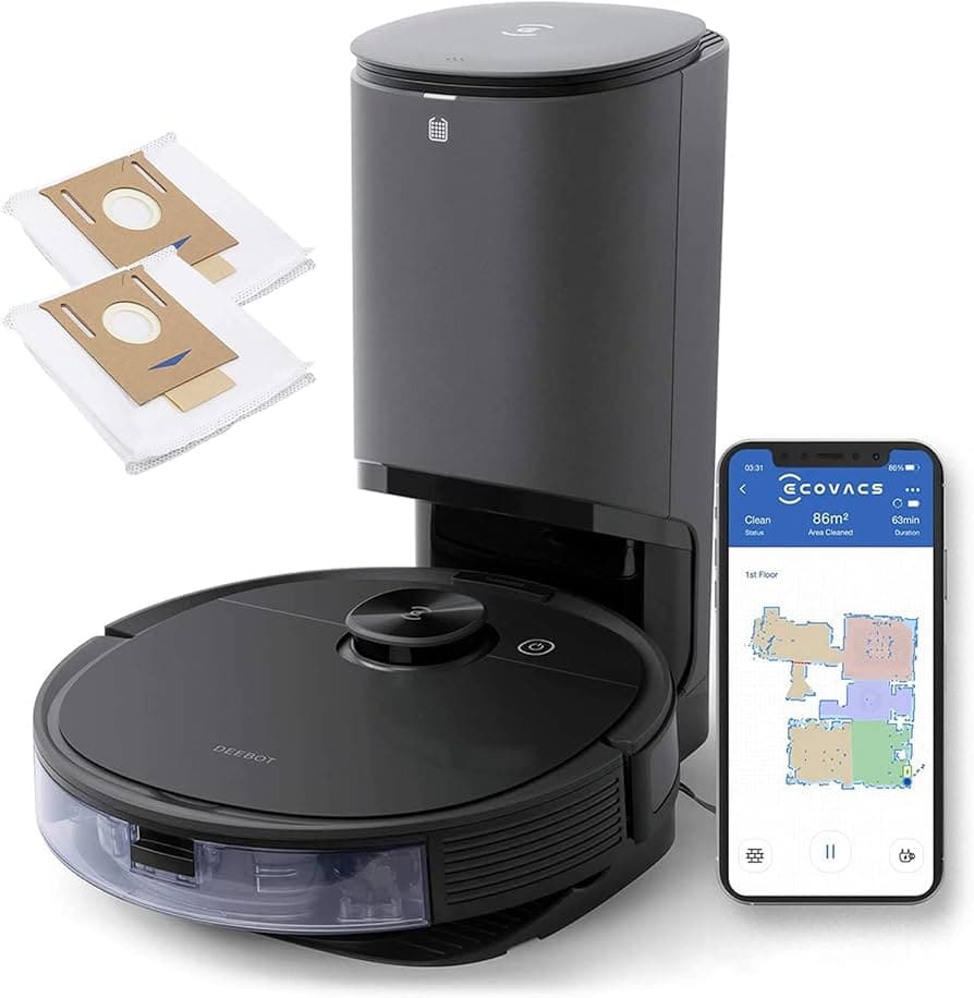 Ecovacs Deebot N8 Pro Robot Vacuum Cleaner