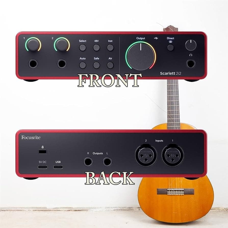 Focusrite Scarlett 2i2 4th Gen