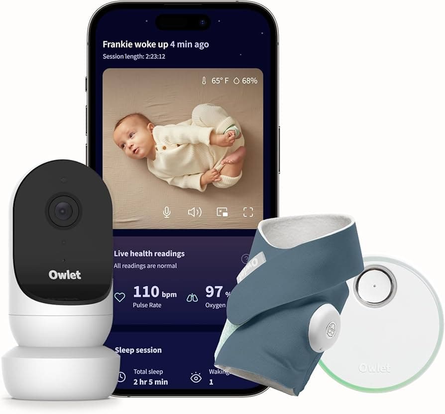 Owlet Dream Duo Smart Baby Monitoring Bundle