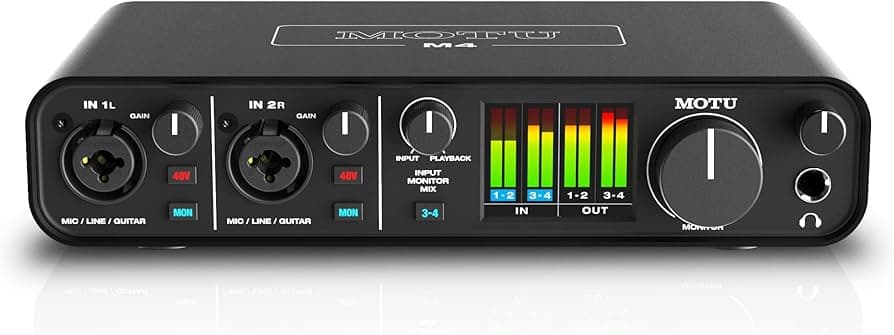 MOTU M4 USB Audio Interface