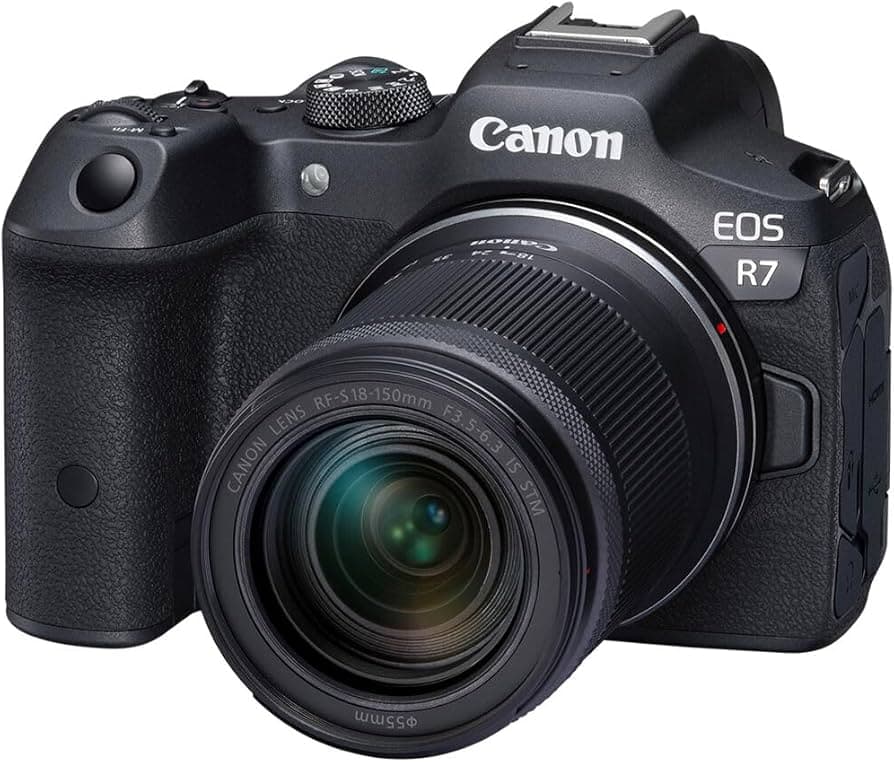 Canon EOS R7 Mirrorless Digital Camera with 18-150mm f/3.5-6.3 IS STM Lens