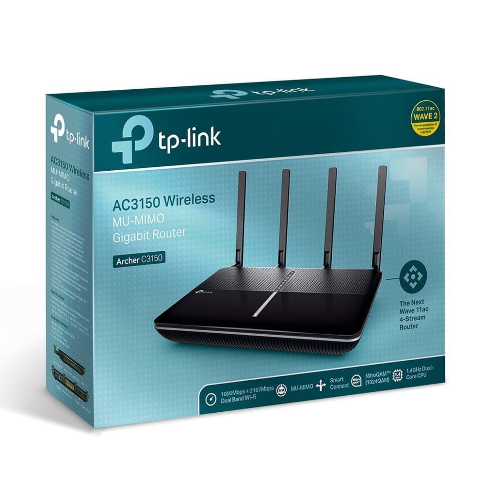 TP-Link Archer C3150 Wireless MU-MIMO Gigabit Router