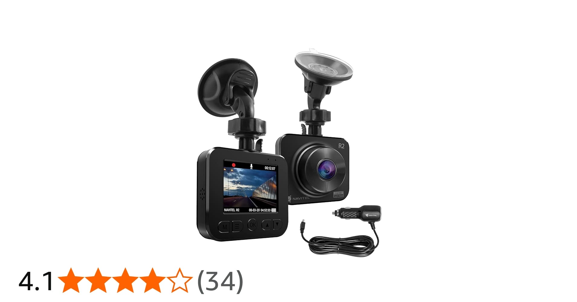 Navitel R2 Full HD Front Facing Dash Cam