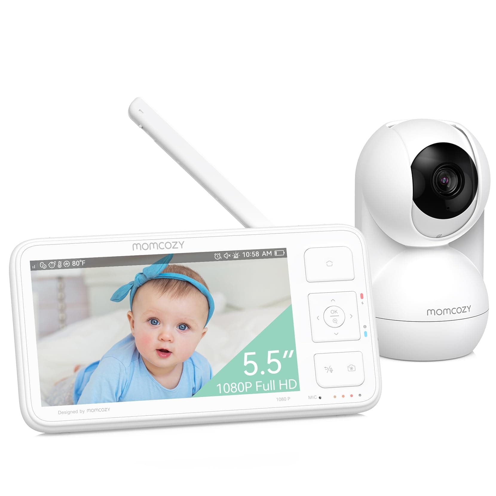 Momcozy 5.5-inch Full HD Video Baby Monitor