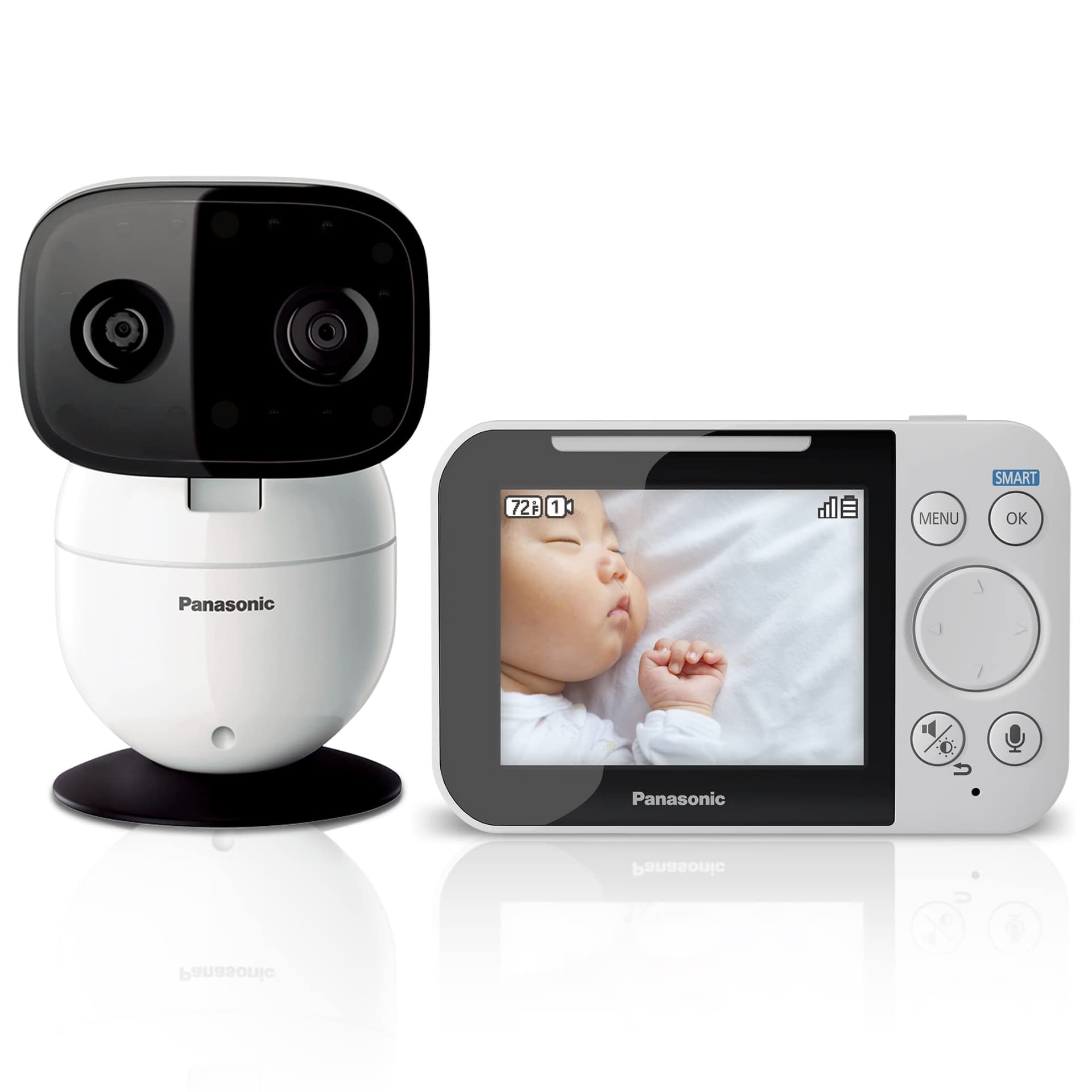 Panasonic KX-HN4001W Extra Long Range Video Baby Monitor