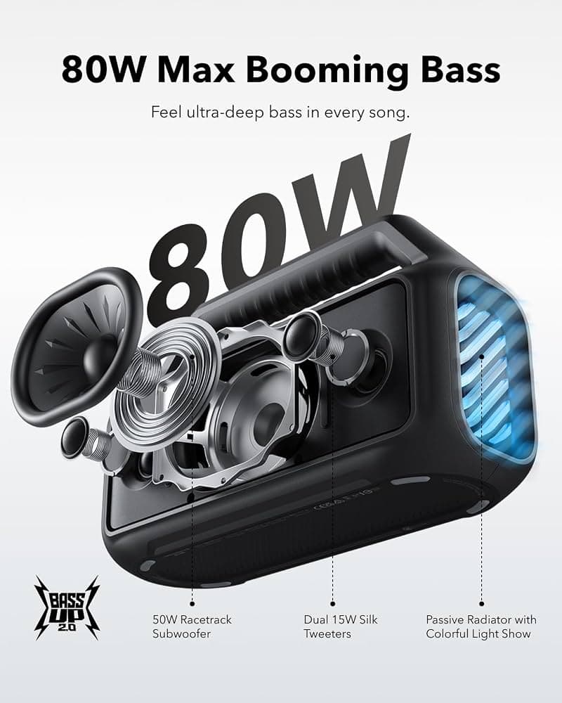 Soundcore Boom 2 Portable Bluetooth Speaker