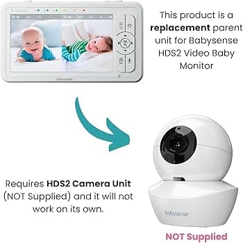 Babysense HD S2 Video Baby Monitor