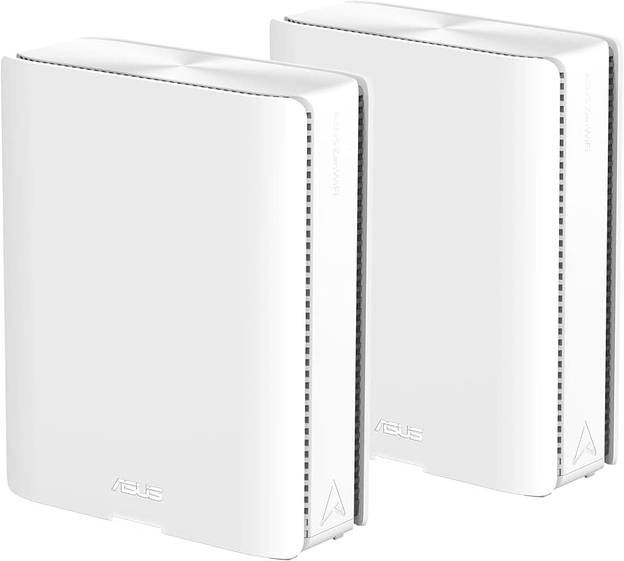 Asus ZenWiFi Bq16 Pro Be30000 Wireless Quad-Band Multi-Gig Mesh Wi-Fi Module (White)