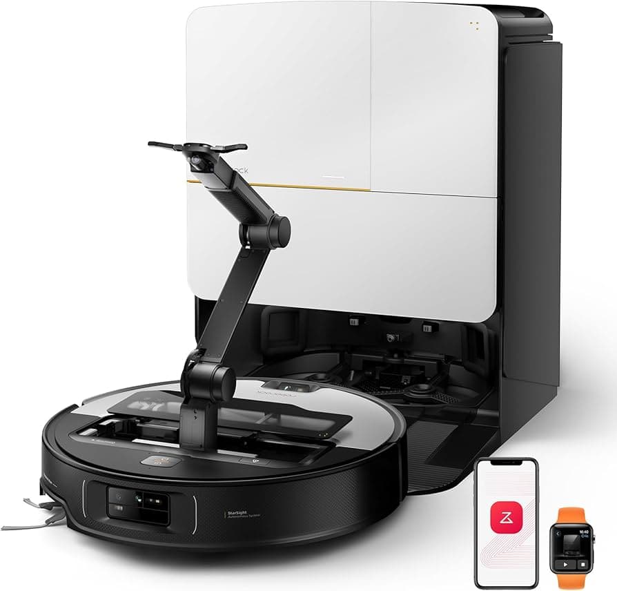 Roborock Saros Z70 Robot Vacuum with OmniGrip Mechanical Arm