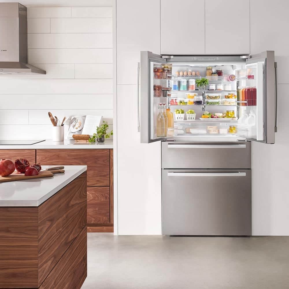 Bosch 800 Series French Door Bottom Mount Refrigerator B36CL80SNS