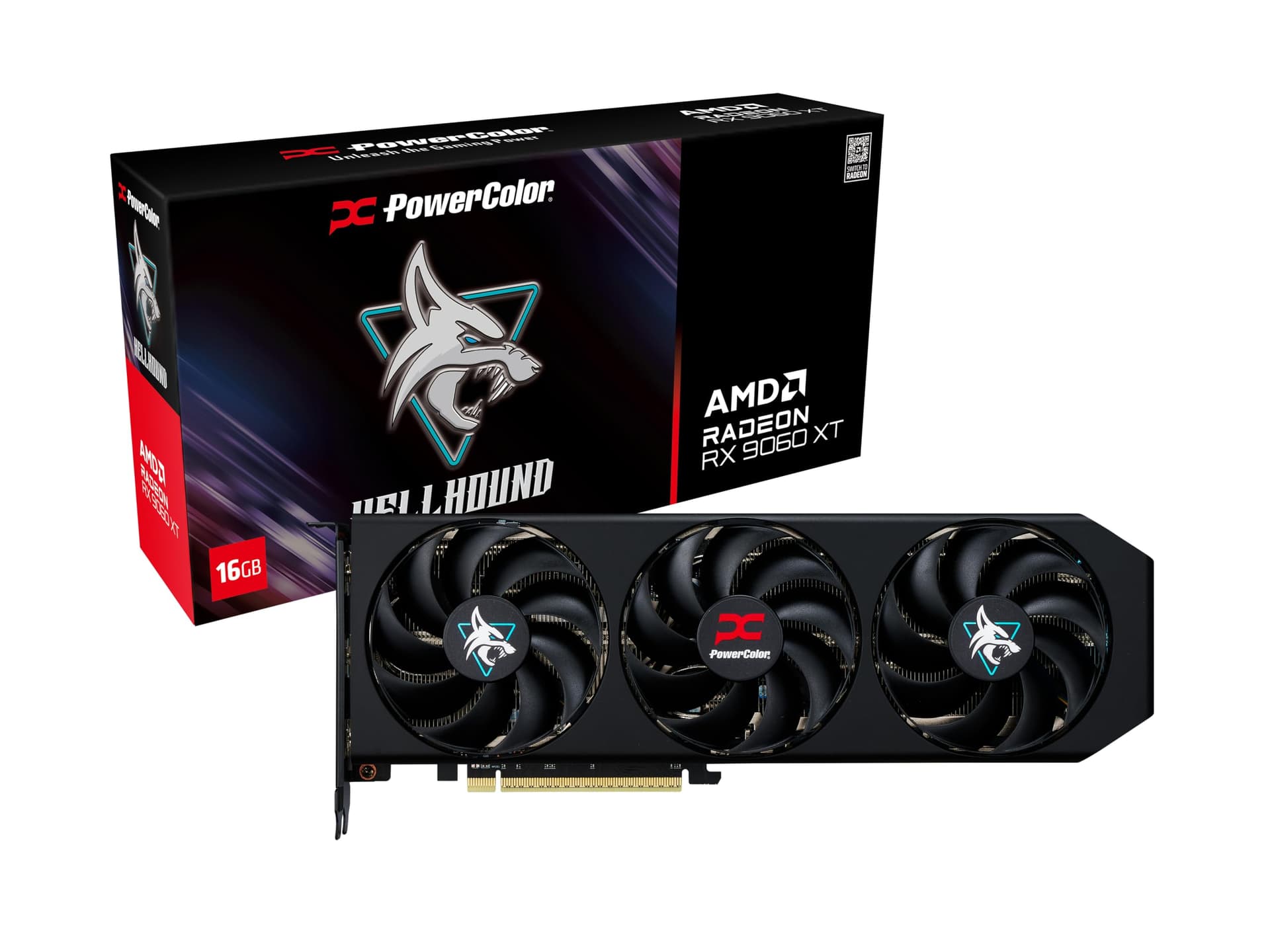 PowerColor Hellhound Radeon RX 9060 XT