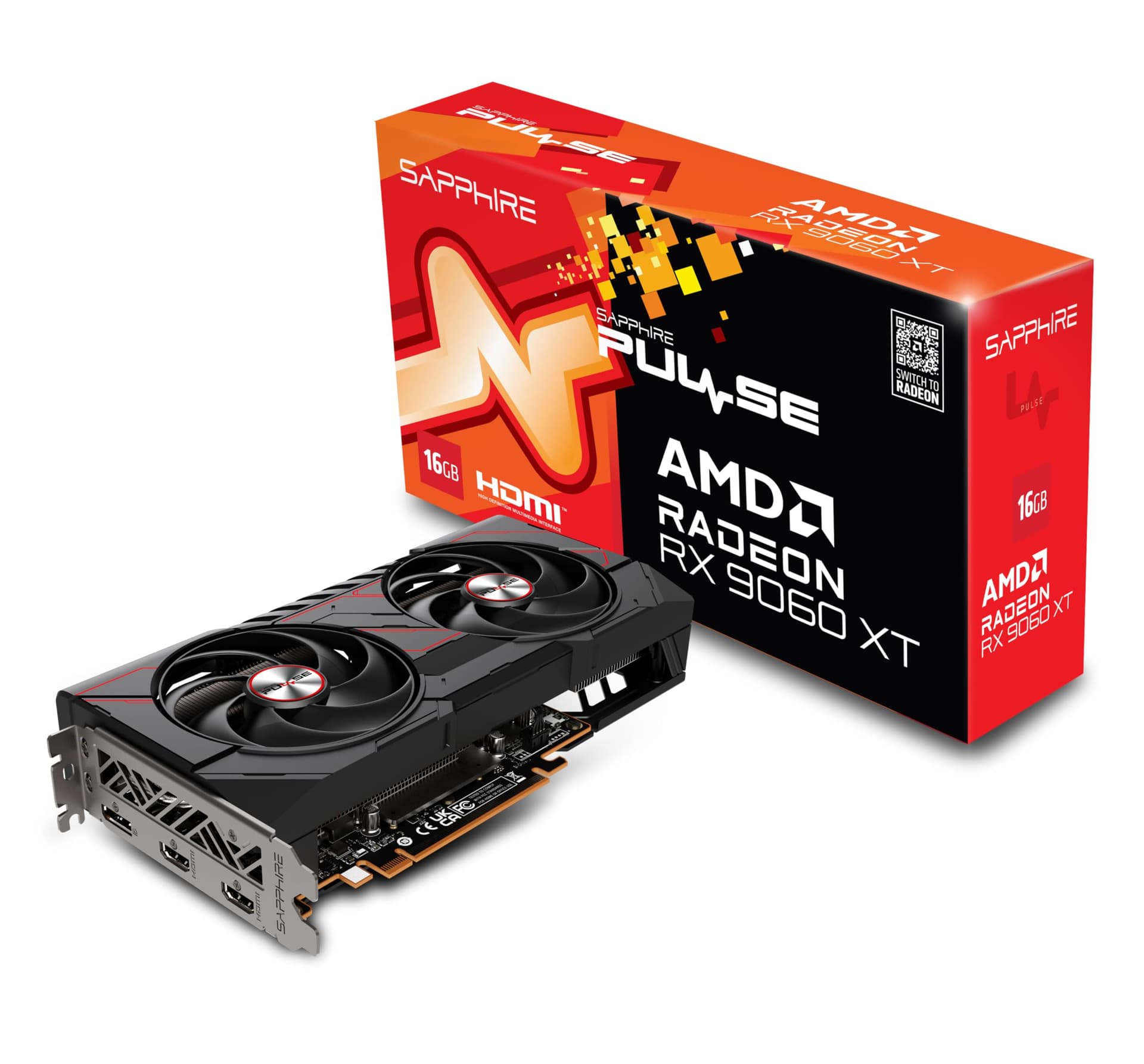Sapphire PULSE Radeon RX 9060 XT