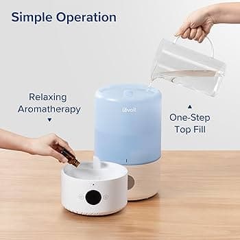 Dual 200S .79 gallon Smart Top-Fill Humidifier - White