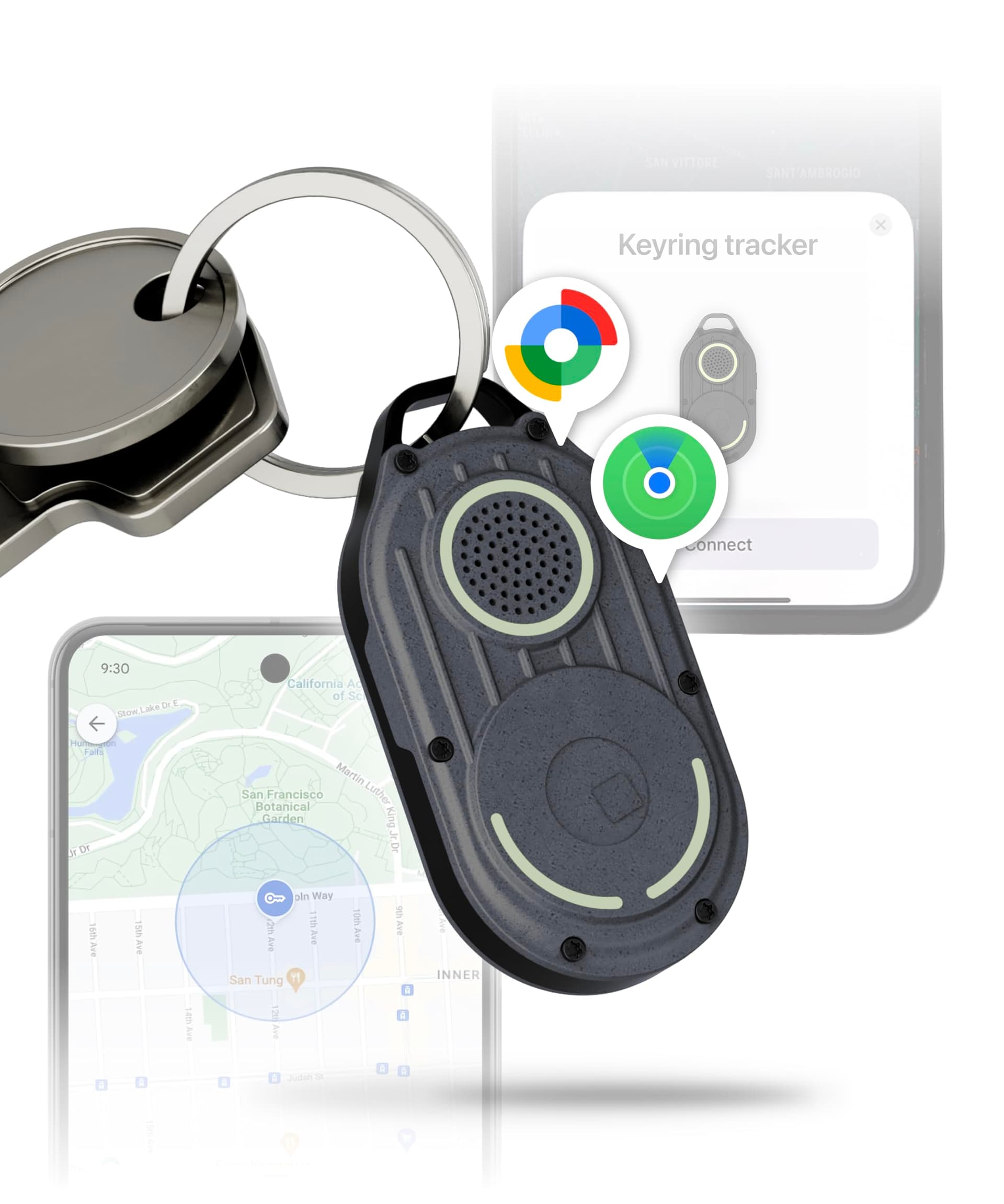 rolling square AirNotch Pro Bluetooth tracker