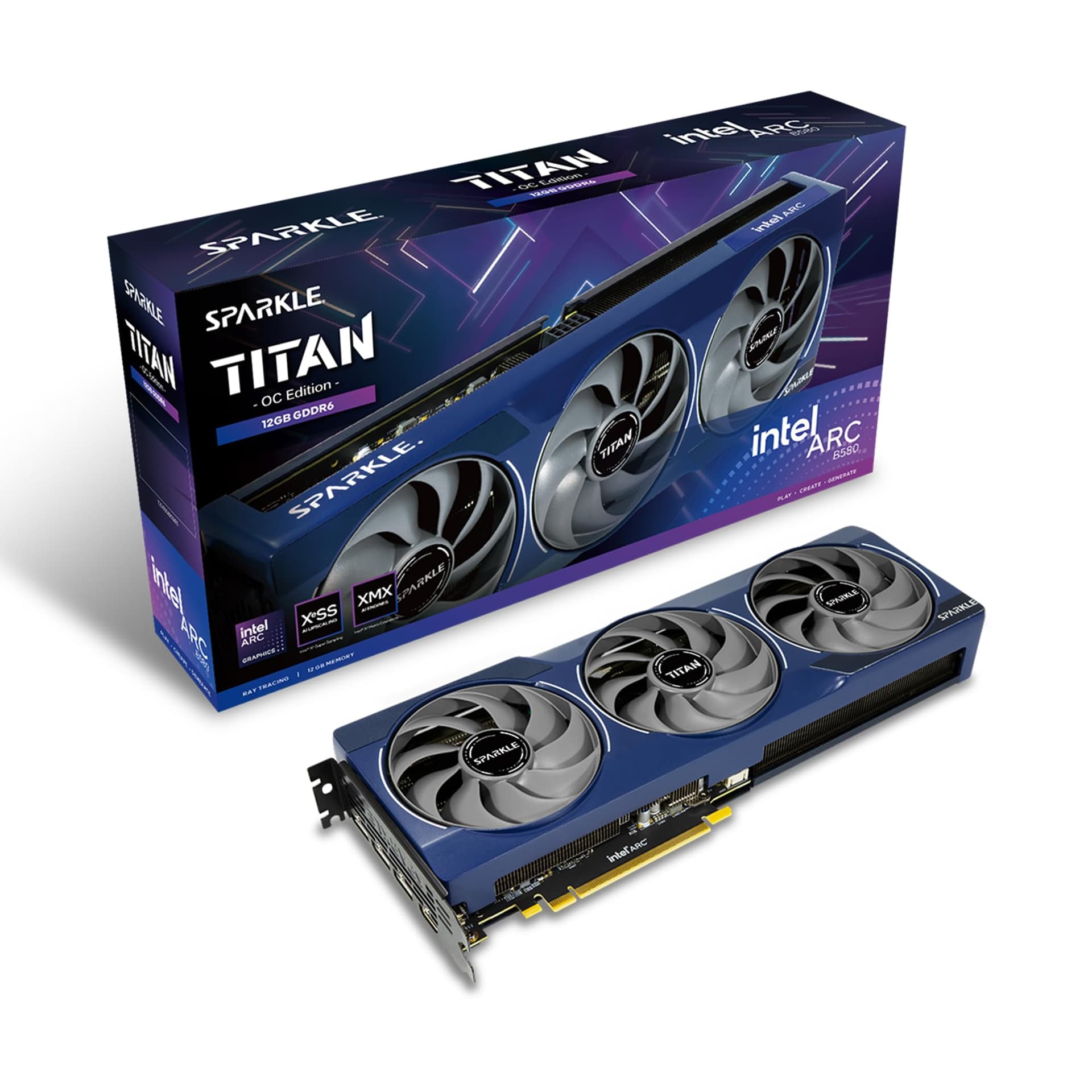 Sparkle Intel Arc B580 Titan OC Graphics Card