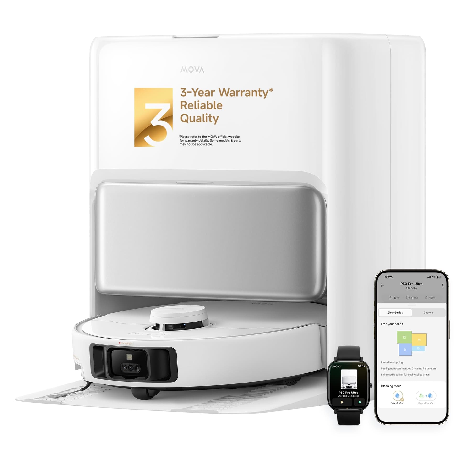 Mova P50 Pro Ultra Robot Vacuum