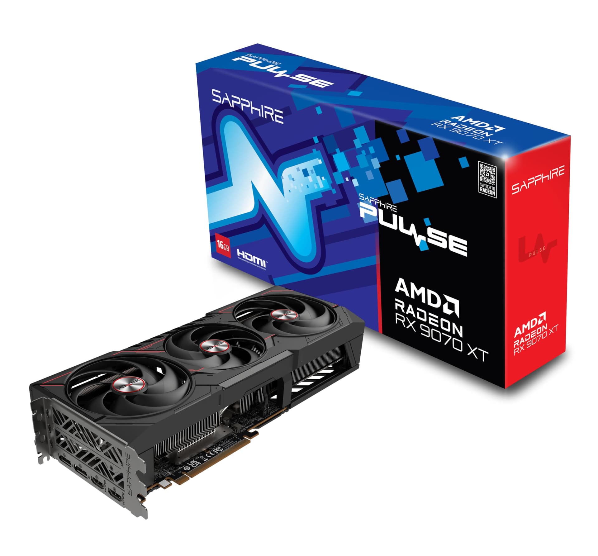Sapphire PULSE Radeon RX 9070 XT