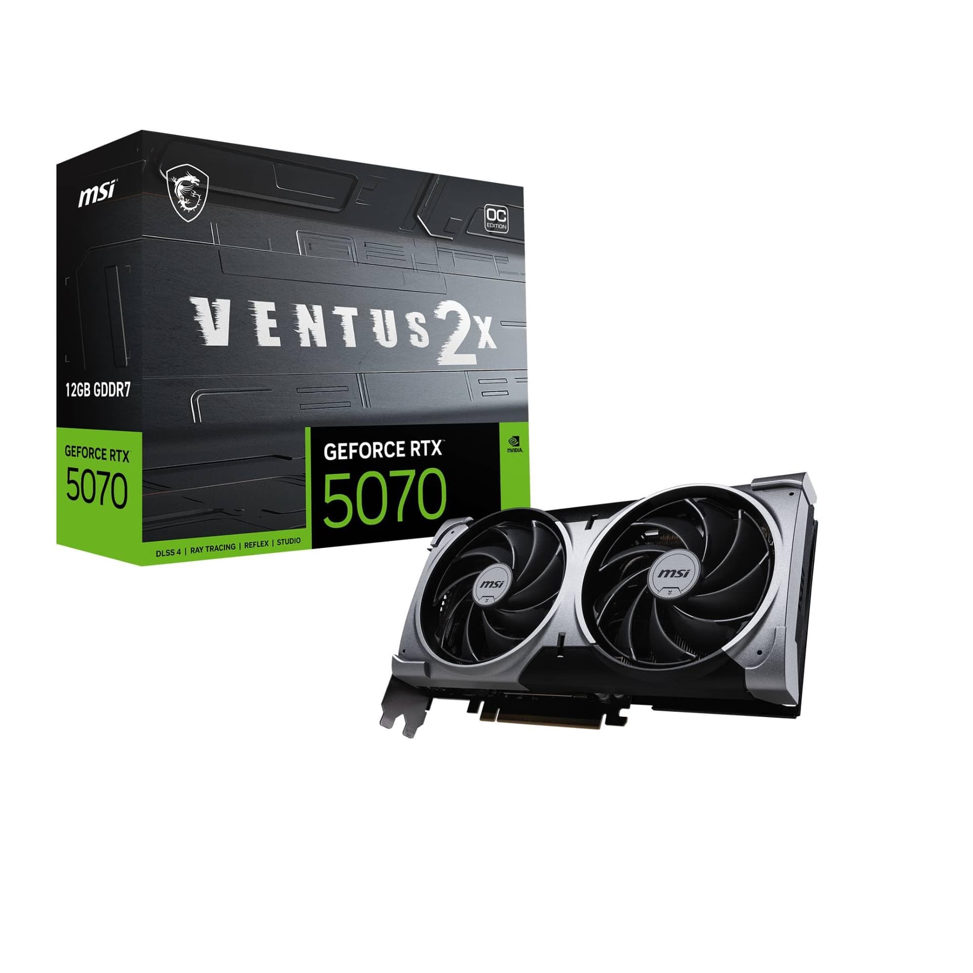 MSI GeForce RTX 5070 VENTUS 2X OC
