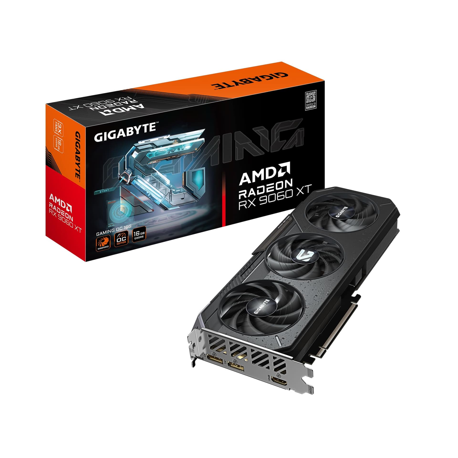 Gigabyte Radeon RX 9060 XT Gaming OC