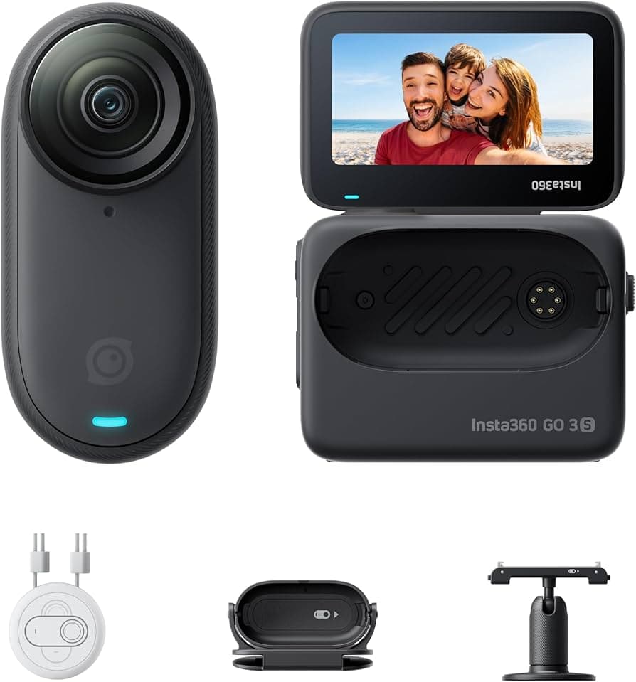 Insta360 Go 3S Action Camera Bundle