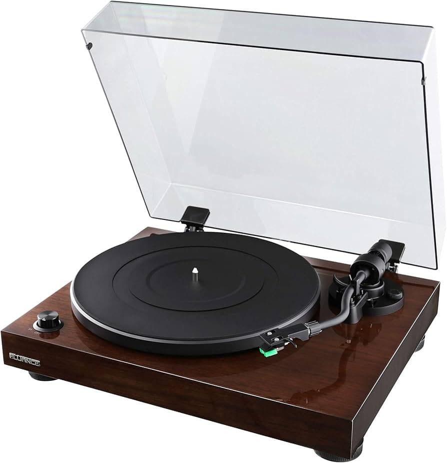 Fluance RT81 Elite High Fidelity Vinyl Turntable Record Player with Audio Technica AT95E