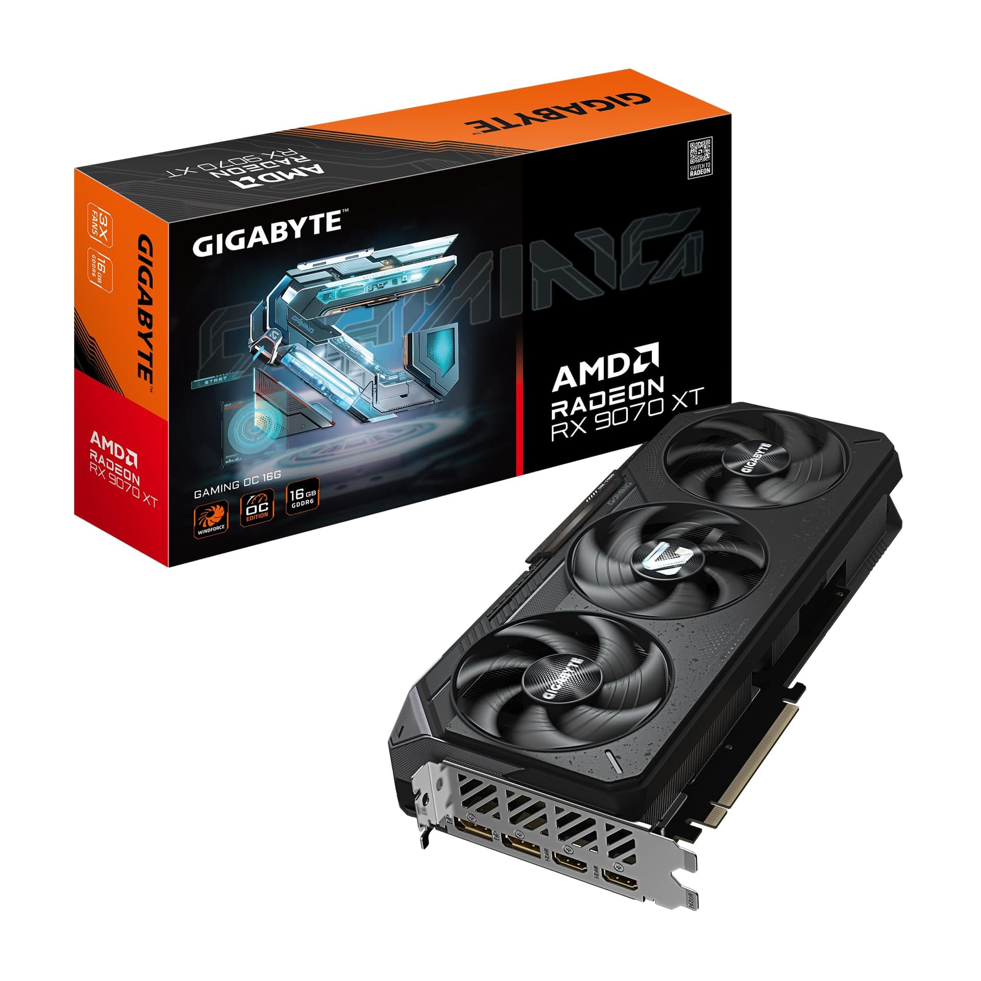 Gigabyte Radeon RX 9070 XT Gaming OC