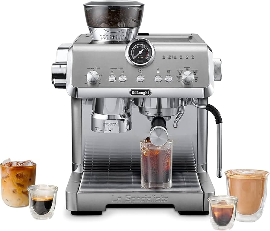 De Longhi La Specialista Opera Espresso Machine with Cold Brew