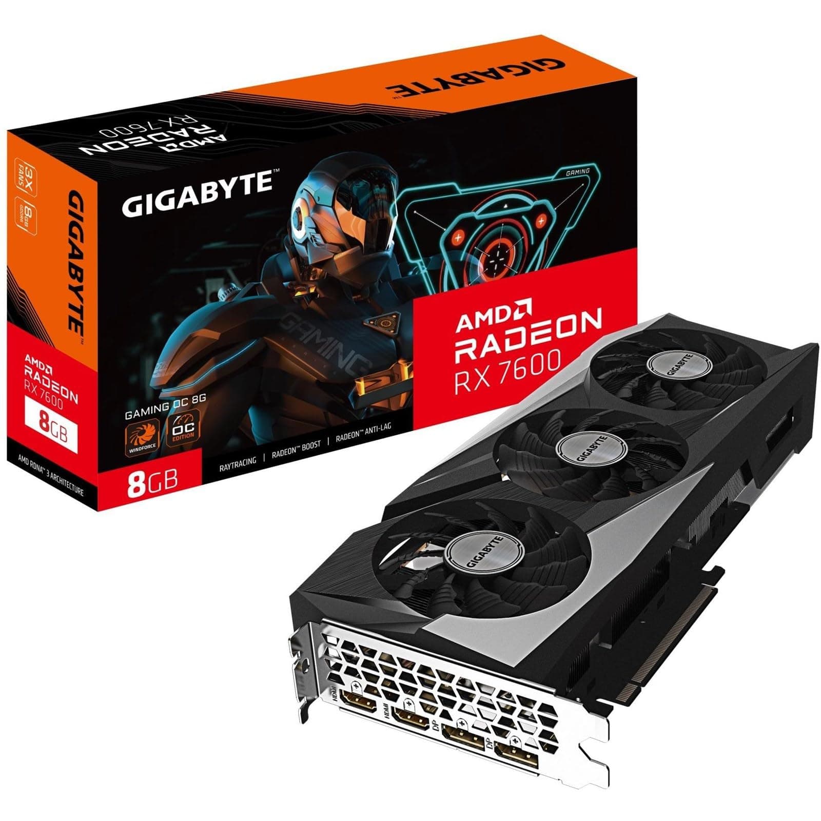 Gigabyte Radeon RX 7600 Gaming OC