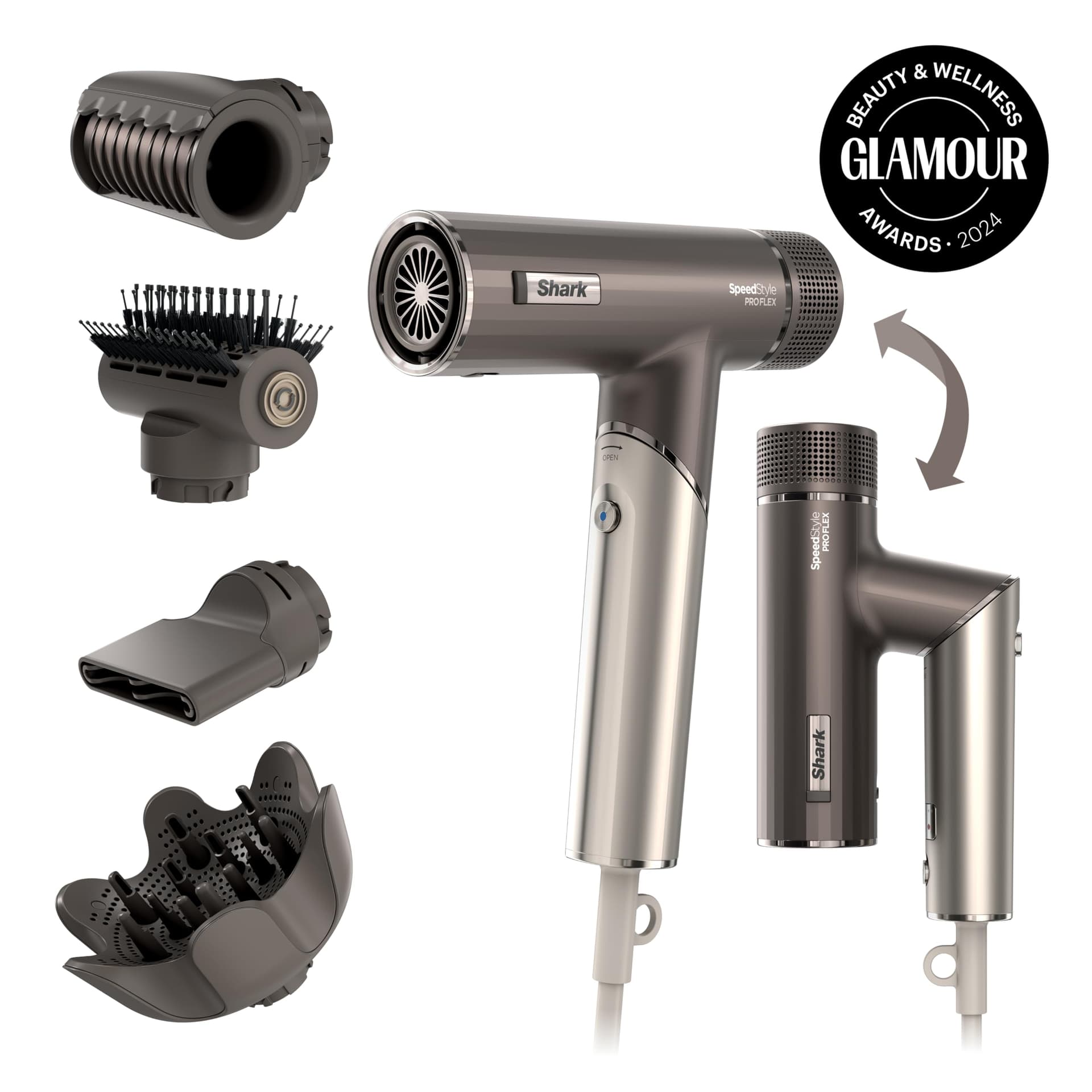 Shark SpeedStyle Pro FLEX Professional Performance High-Velocity Hair Dryer System