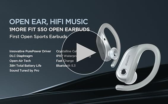 1More Fit SE Open True Wireless Sports Earbuds