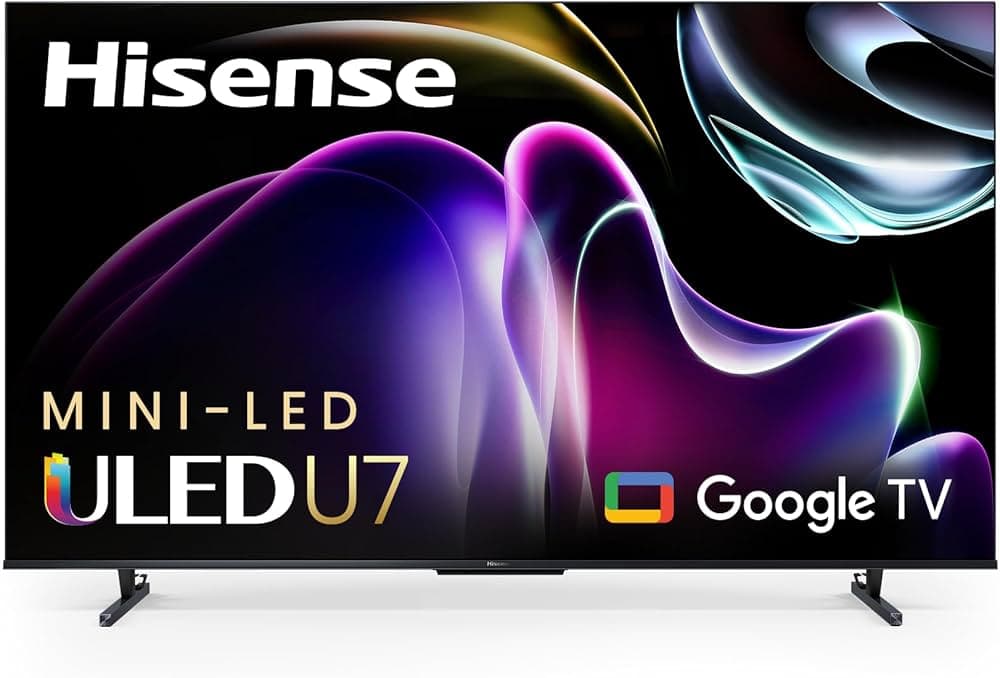 Hisense Class U7 Series Mini-LED Uled 4K UHD Google Smart TV