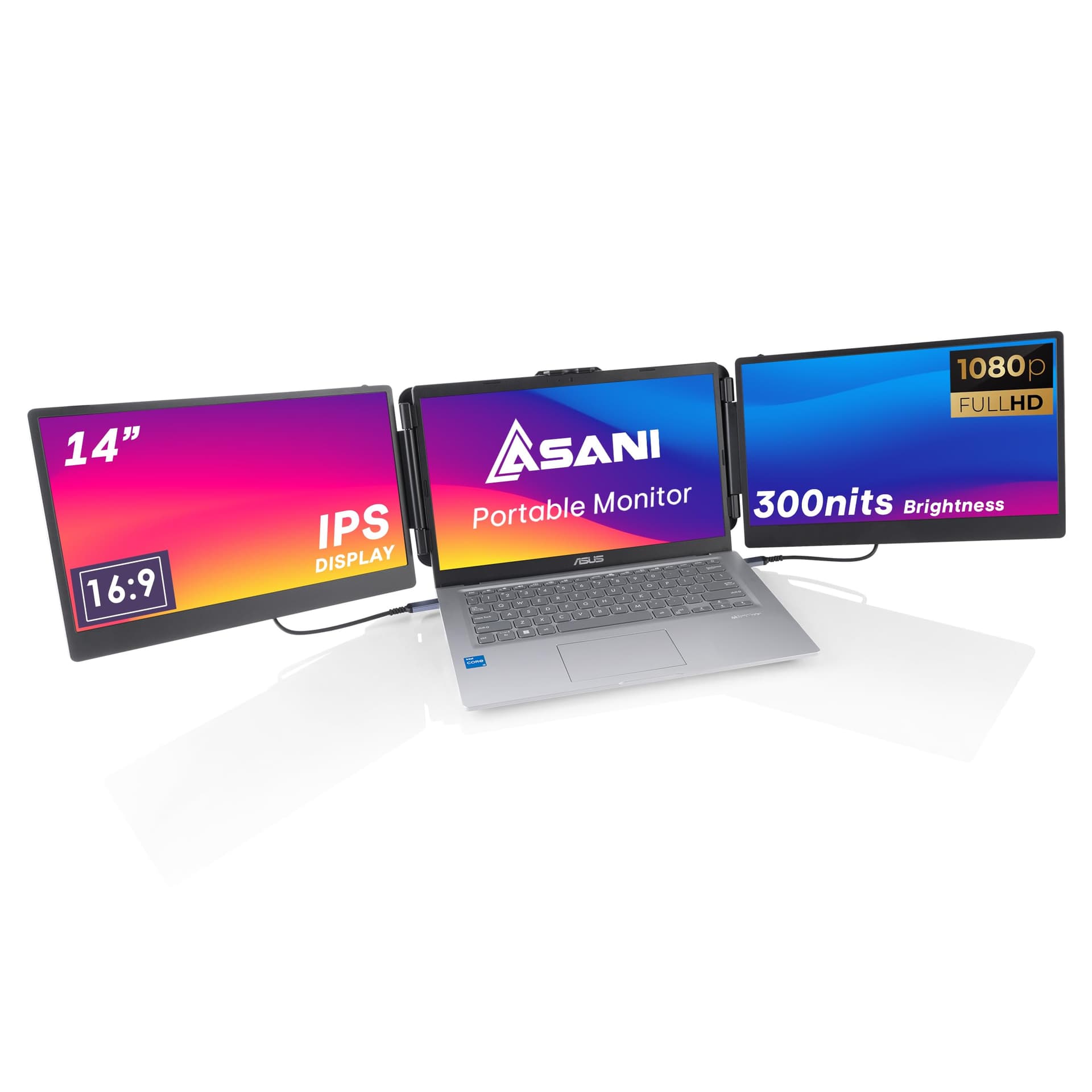 Asani 14" Portable Monitor