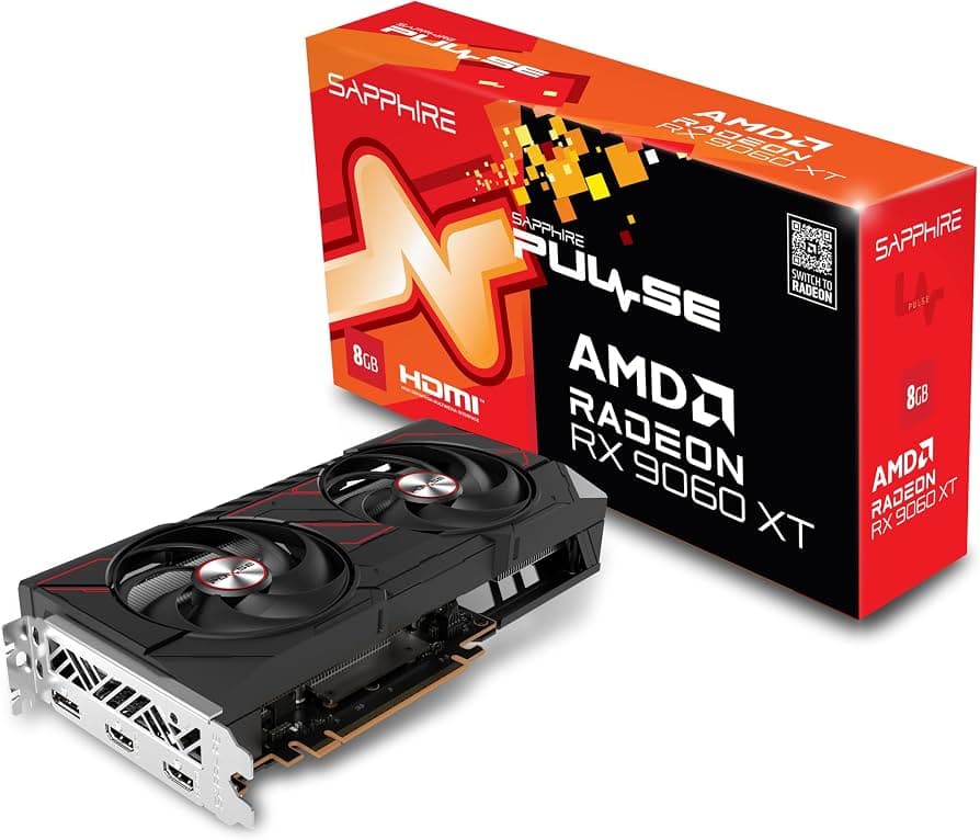 Sapphire PULSE AMD Radeon RX 9060 XT