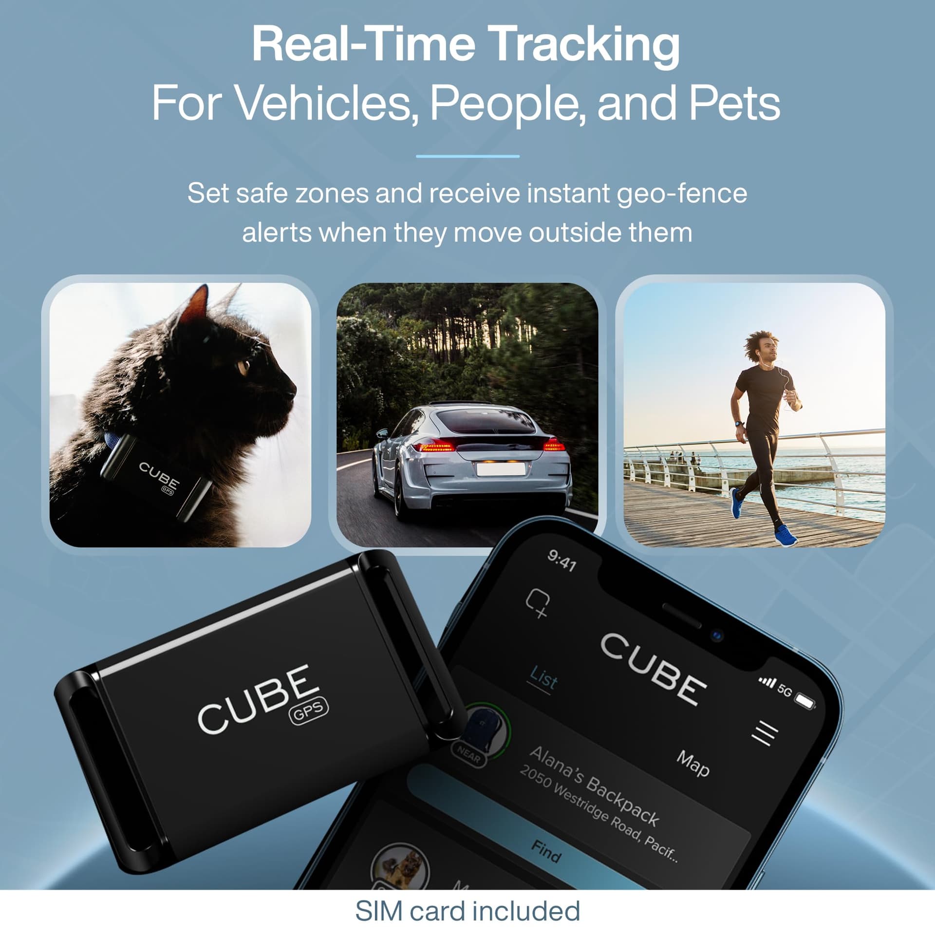 Cube GPS Tracker
