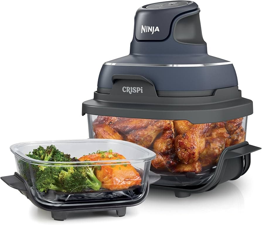 Ninja Crispi 4-in-1 Portable Glass Air Fryer Cooking System